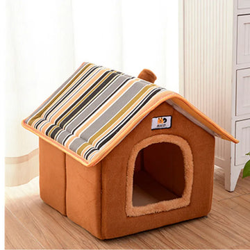 Large Pet Dog Bed cat house cave Kennel Mat
