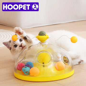 HOOPET Interactive Tower Cat Toy