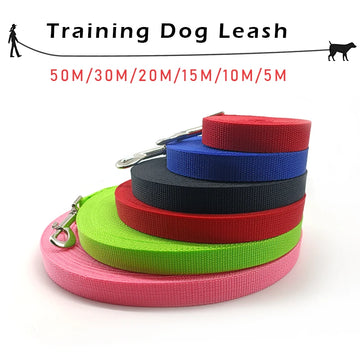 Big Pet Training Rope Soft Light Black Dog Leash