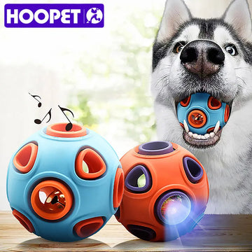 HOOPET Dog Interactive Chew Ball Toy