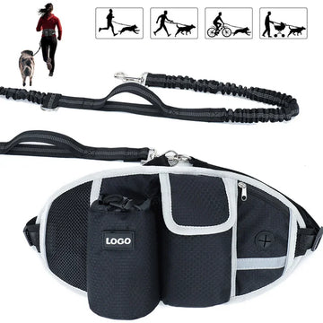 Outdoor Pet Waist Bag With Traction Rope