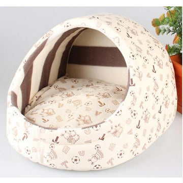 Dog House Cat Bed Kennel Pet Bed Warm