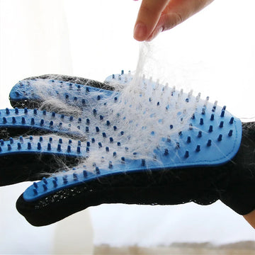 Grooming Glove Cat Hair Deshedding Brush Gloves