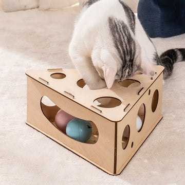 Cat Triangle Box Puzzle